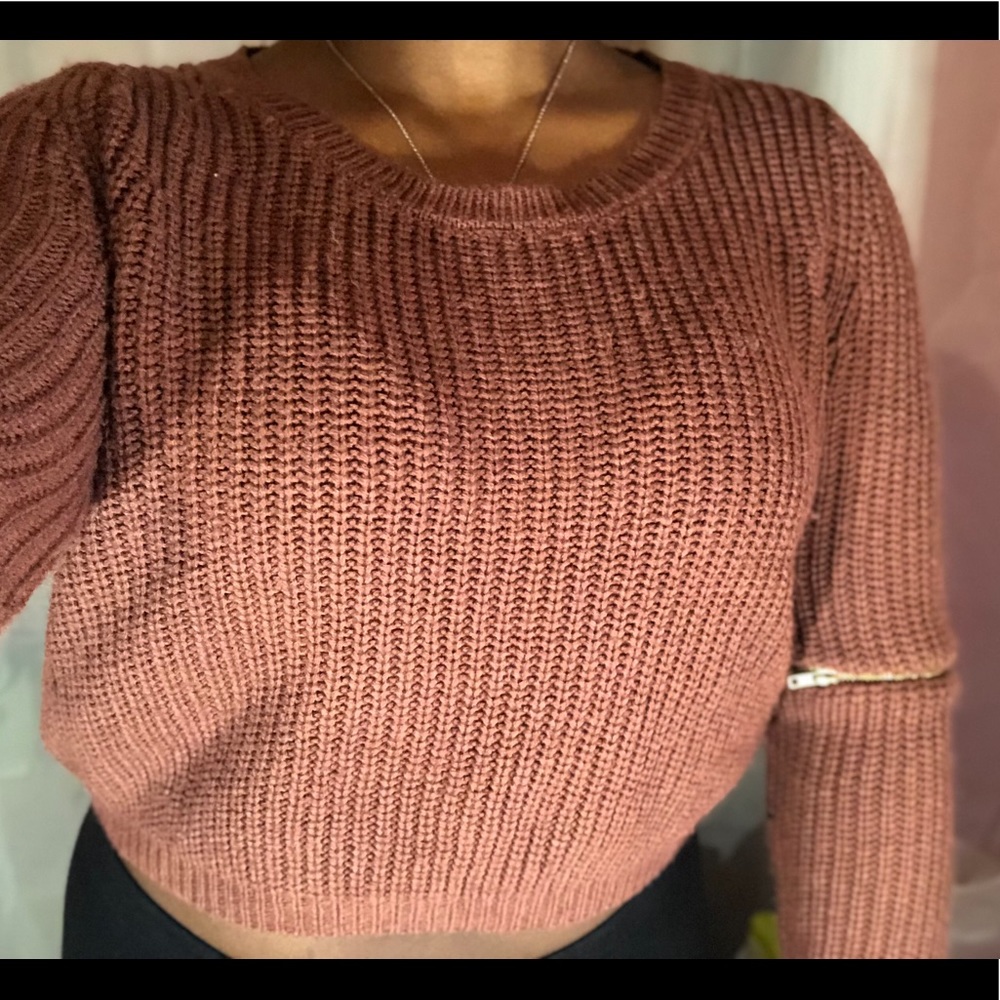 Cropped Charlotte Russe sweater